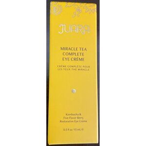 JUARA Miracle Tea Complete Eye Creme Nourish Dark Circles 0.5 oz 15ml - NIB NEW